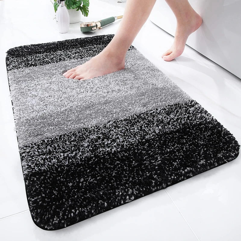 Premium Microfiber Bath Rug – Soft, Absorbent & Non-Slip!