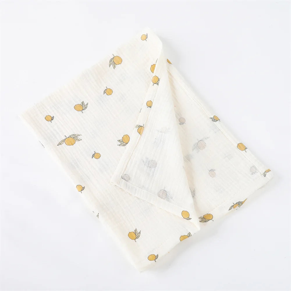 Muslin Baby Swaddle Blanket – Soft Cotton Newborn Nap Cover!