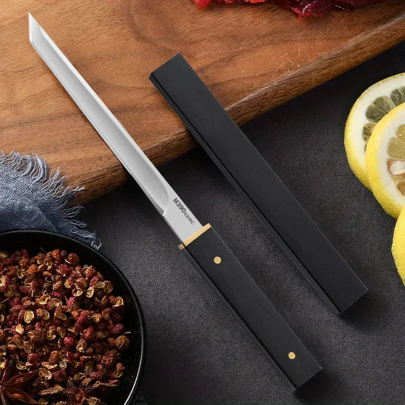 Forged Boning Knife – Sharp stainless steel, perfect for meat and fruit, with cover!