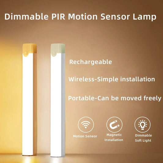 Wireless LED Motion Sensor Light – Rechargeable, Perfect for Closets, Kitchens, Stairs & More!