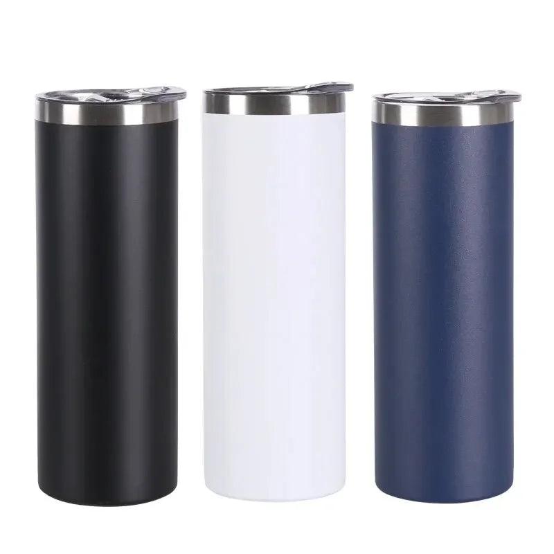 600ML Stainless Steel Insulated Tumbler with Lid – BPA-Free Travel Mug!