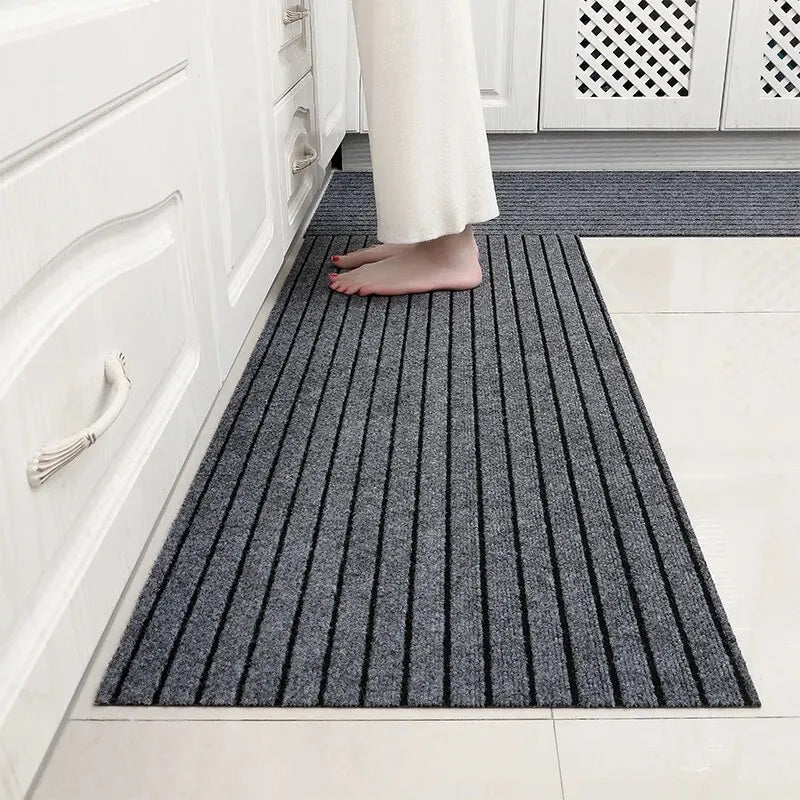 Modern Square Floor Mat – Durable, Non-Slip & Machine Washable!