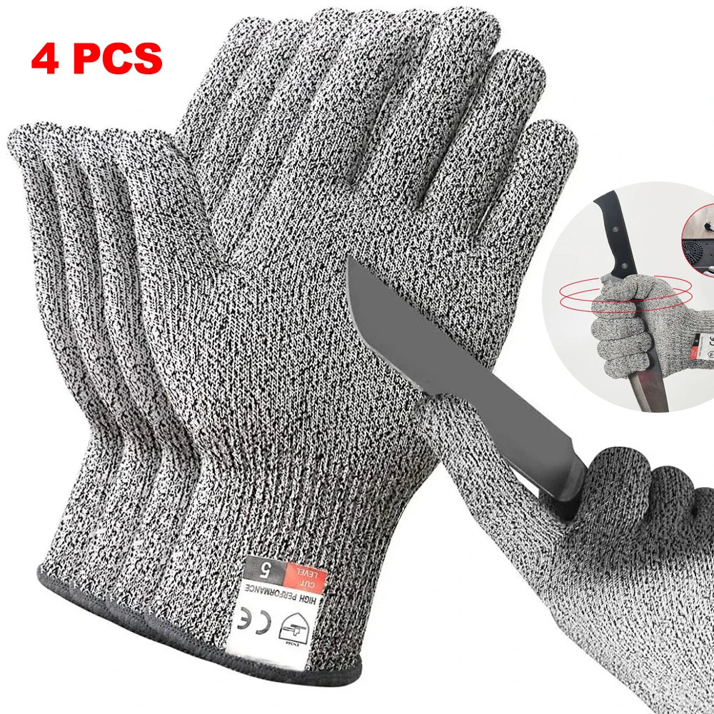 High-Strength Safety Gloves – Anti-Cut, Anti-Scratch, Multi-Purpose Protection!