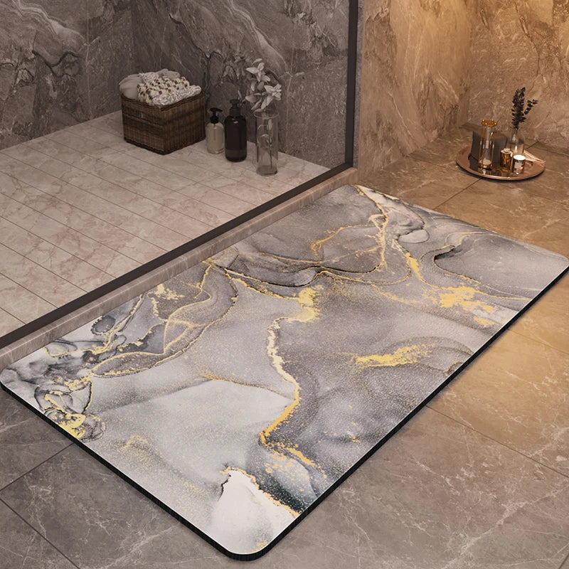 Luxury Anti-Slip Bathroom Mat – Quick Dry, Absorbent, Washable!