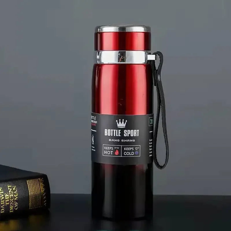 316 Stainless Steel Insulated Travel Mug – Large Capacity Thermos!