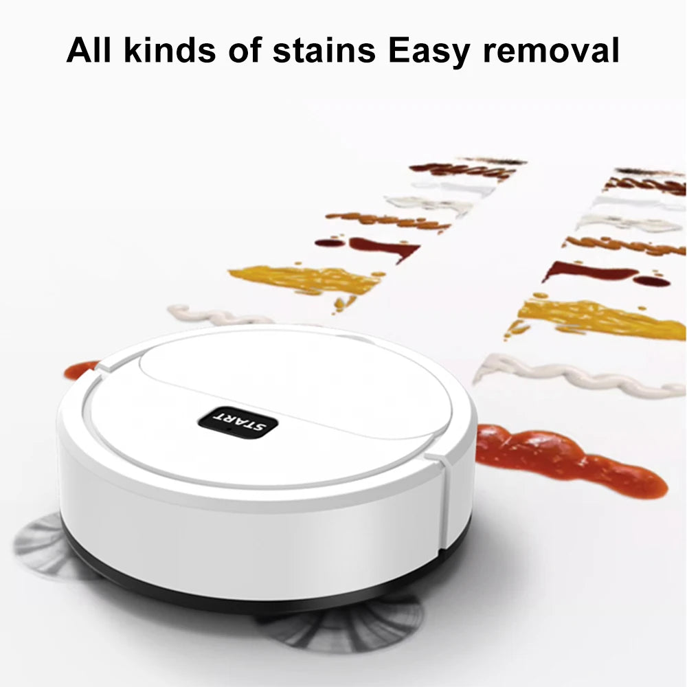 3-in-1 Automatic Sweeping & Mopping Robot – Effortless Cleaning for a Spotless Home!