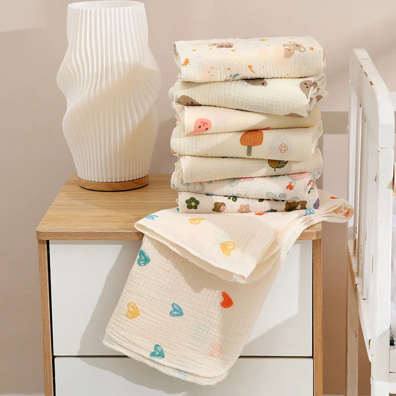 Soft cotton muslin swaddle – perfect for newborns!