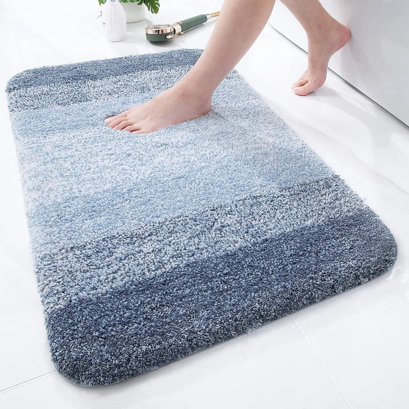 Premium Microfiber Bath Rug – Soft, Absorbent & Non-Slip!