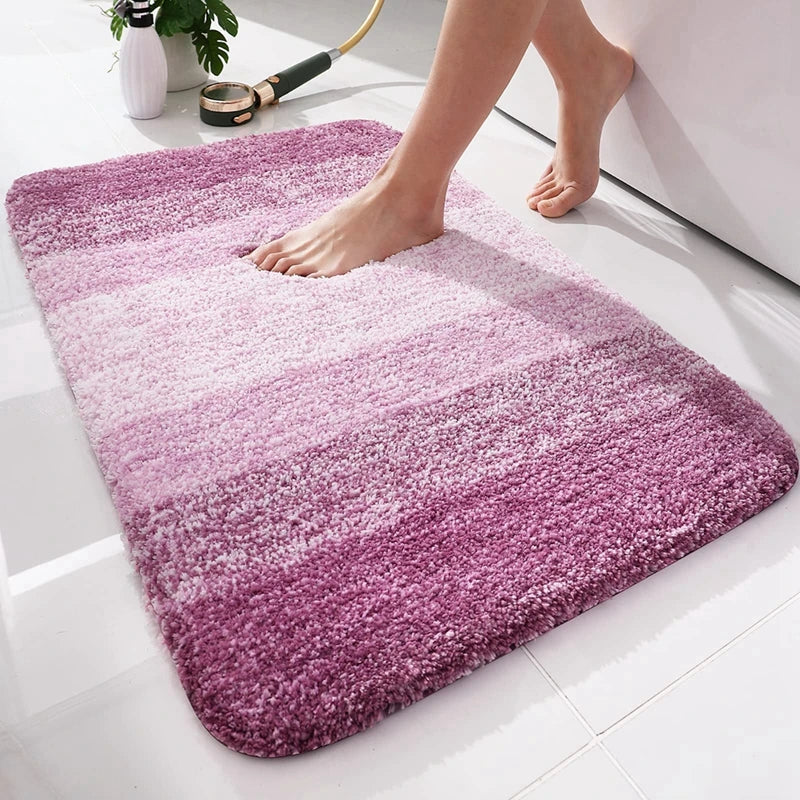 Premium Microfiber Bath Rug – Soft, Absorbent & Non-Slip!