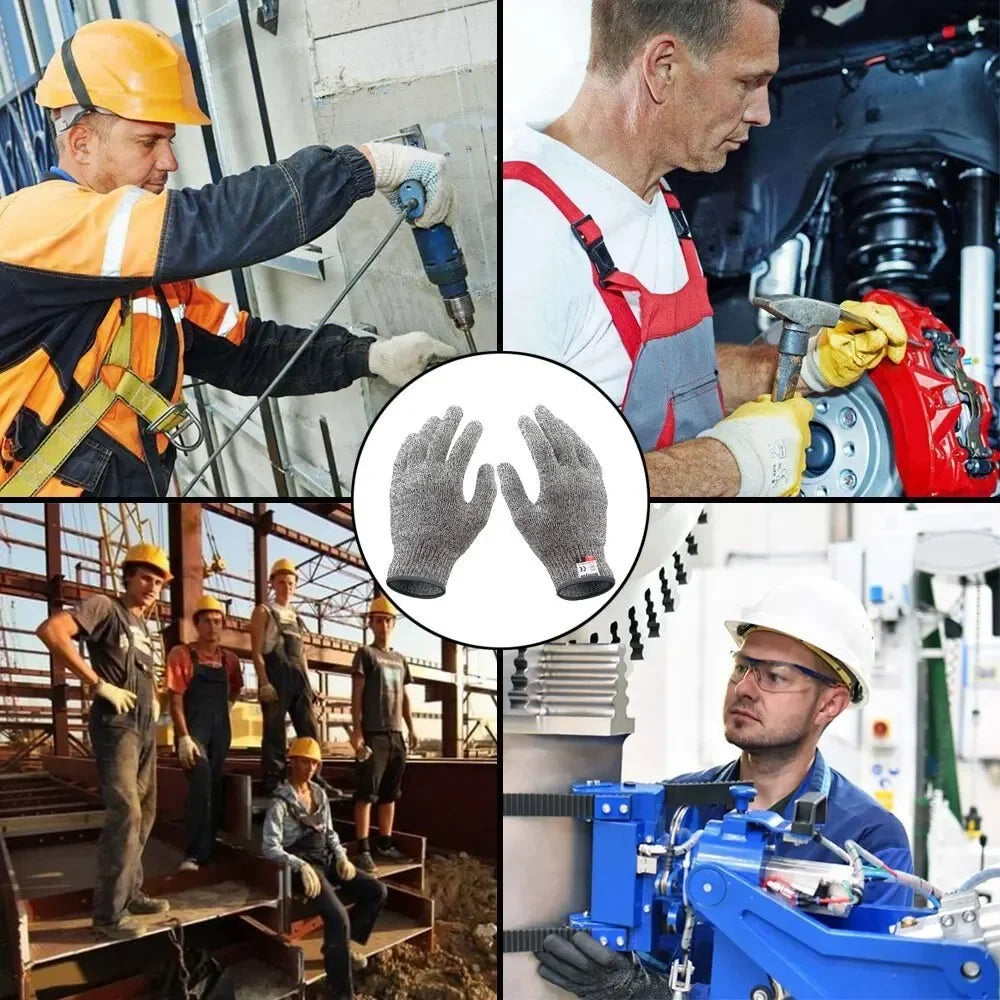 High-Strength Safety Gloves – Anti-Cut, Anti-Scratch, Multi-Purpose Protection!