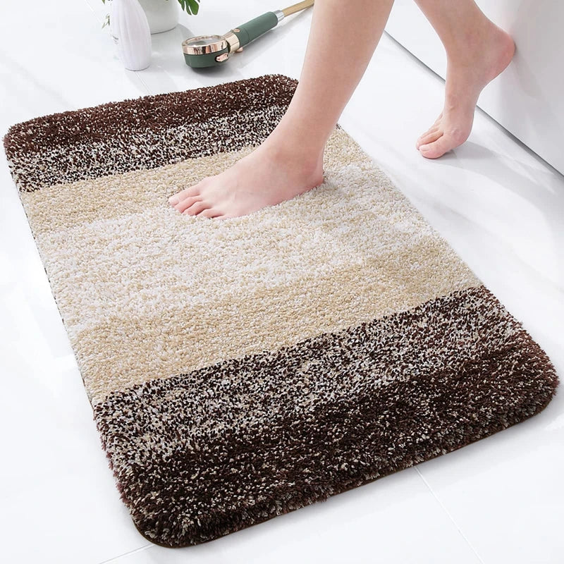 Premium Microfiber Bath Rug – Soft, Absorbent & Non-Slip!