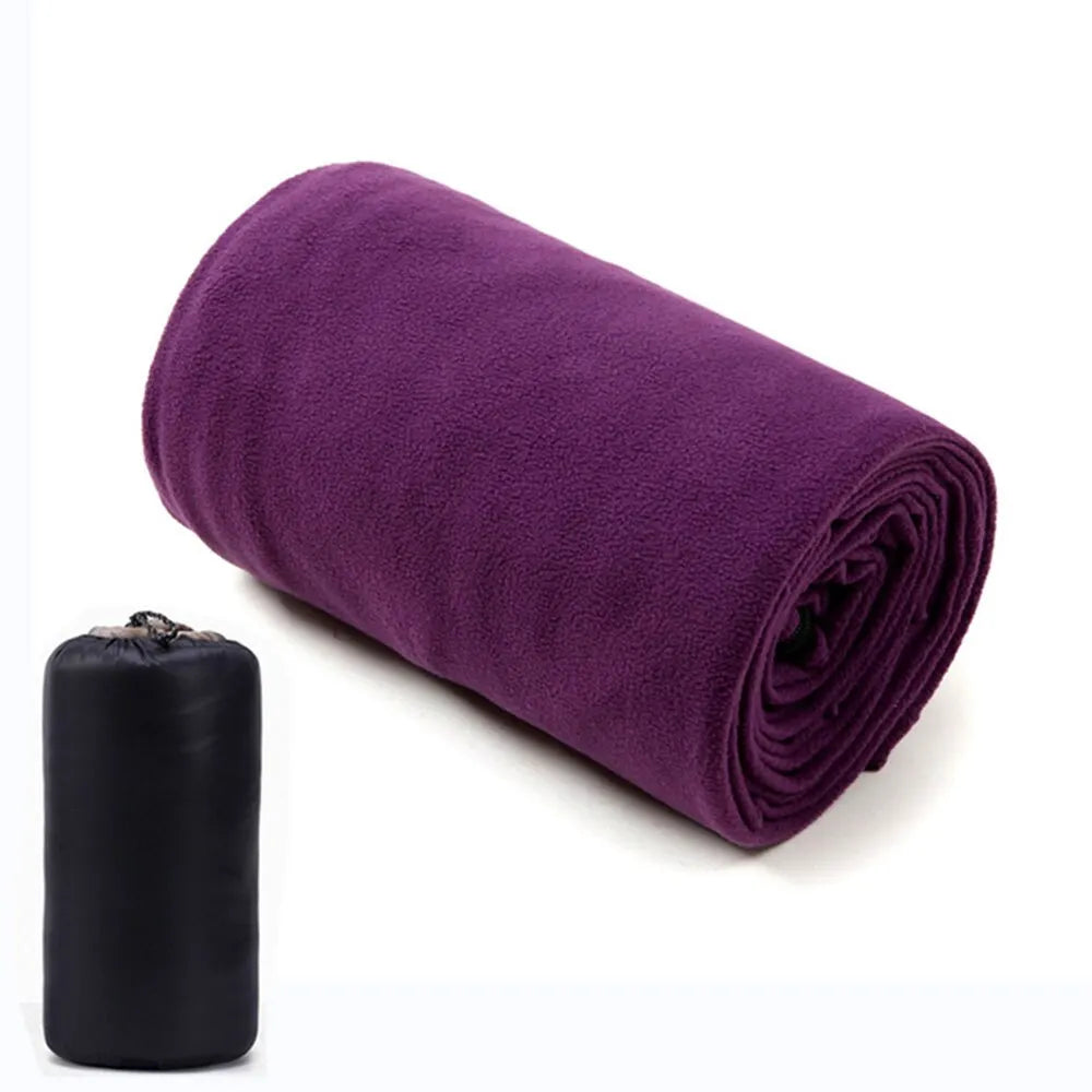 Ultra-Light Fleece Sleeping Bag Liner – Warm & Portable for Camping!