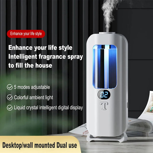 5-in-1 Rechargeable Aromatic Essential Oil Diffuser – Portable Fragrance for Home, Car, & Room!