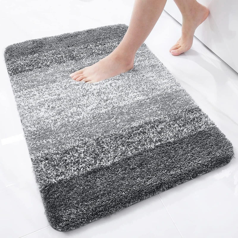 Premium Microfiber Bath Rug – Soft, Absorbent & Non-Slip!