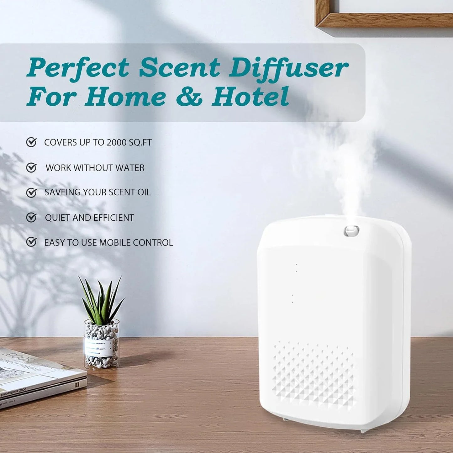 Electric Aroma Diffuser – Essential Oil Air Freshener & Wall Hanging!