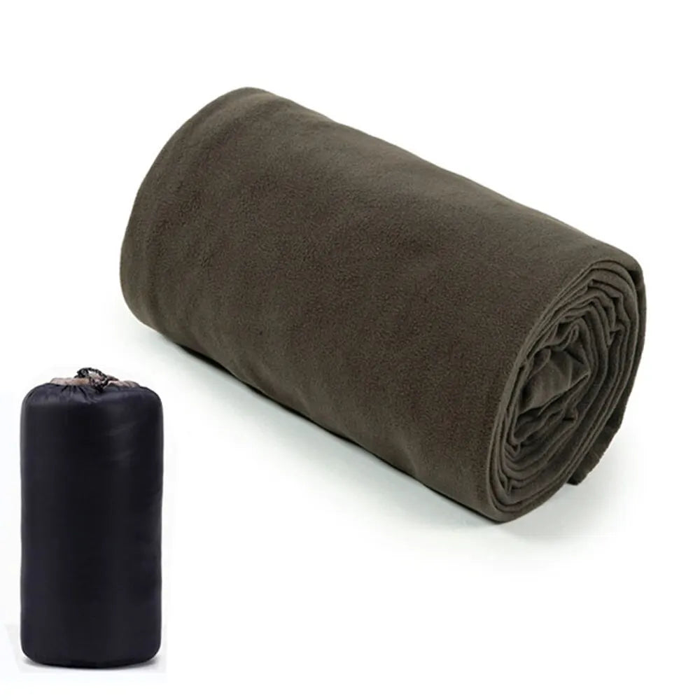 Ultra-Light Fleece Sleeping Bag Liner – Warm & Portable for Camping!