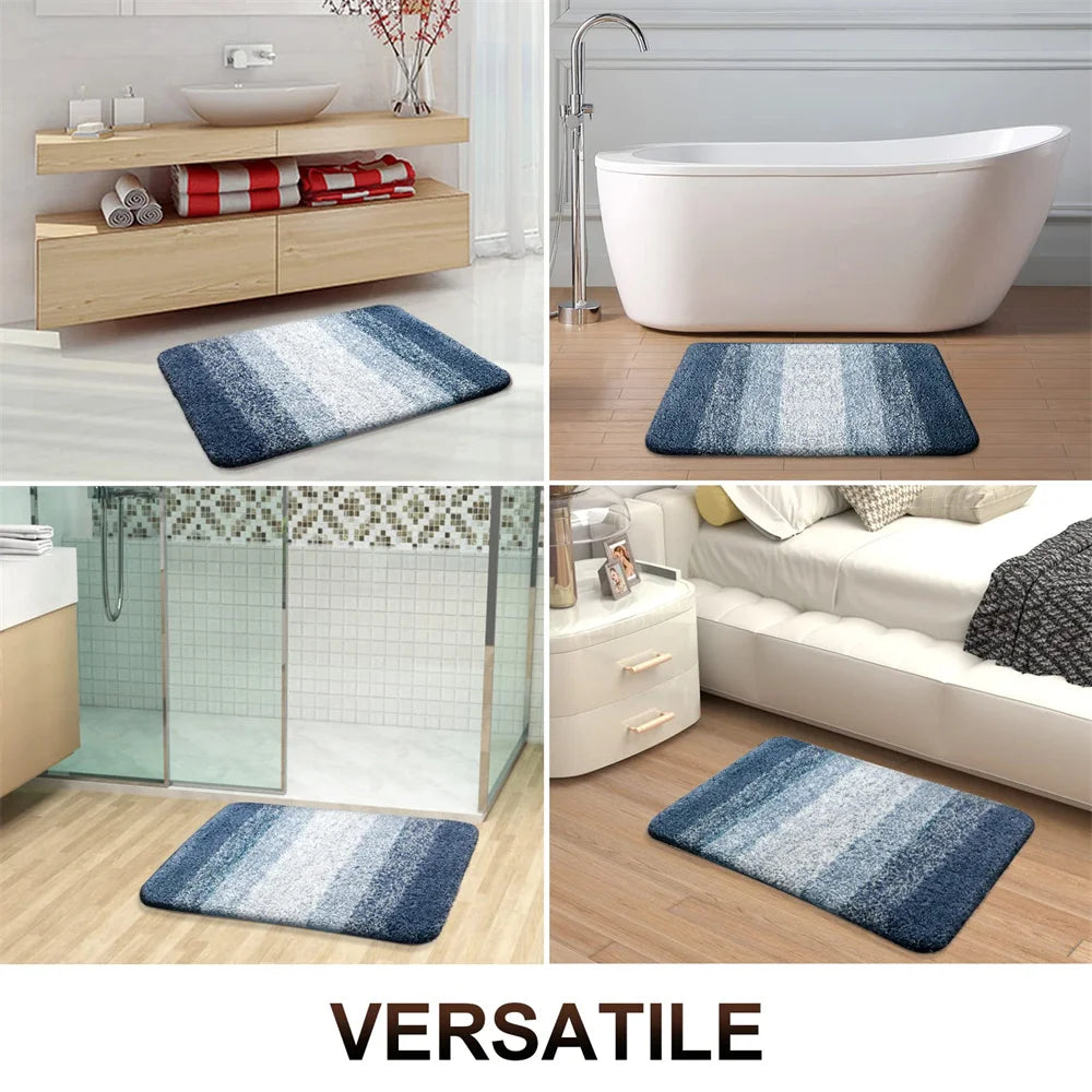 Premium Microfiber Bath Rug – Soft, Absorbent & Non-Slip!