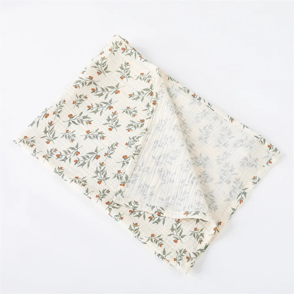 Muslin Baby Swaddle Blanket – Soft Cotton Newborn Nap Cover!