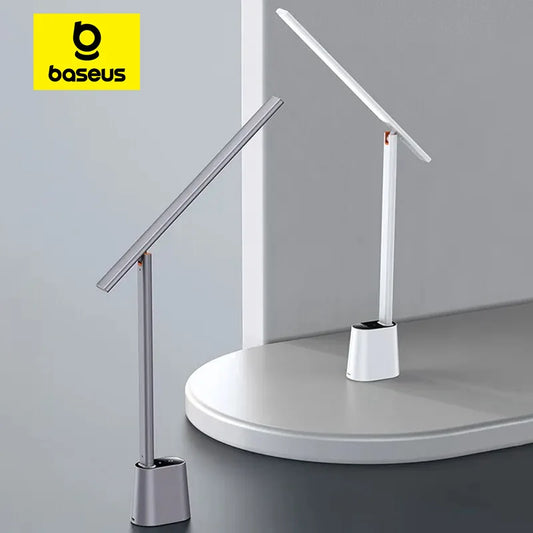 LED Foldable Desk Lamp – Dimmable, Eye-Protecting & Smart Control!